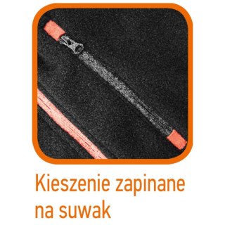 Bluza polarowa, czarna. rozmiar M/50