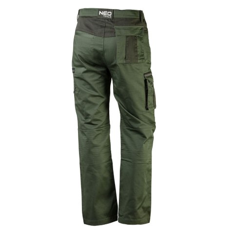 Spodnie robocze CAMO olive, rozmiar XXL