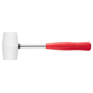 Młotek gumowy 40 mm, 225 g, biała guma