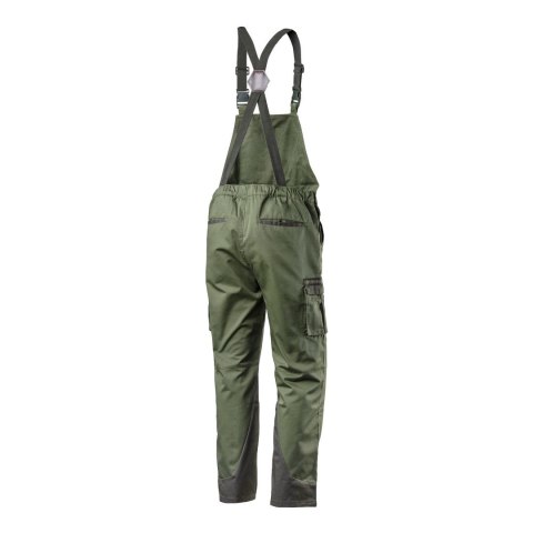Ogrodniczki robocze CAMO olive, rozmiar XXL