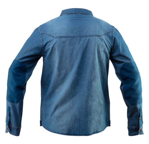 Koszula robocza DENIM, rozmiar XL