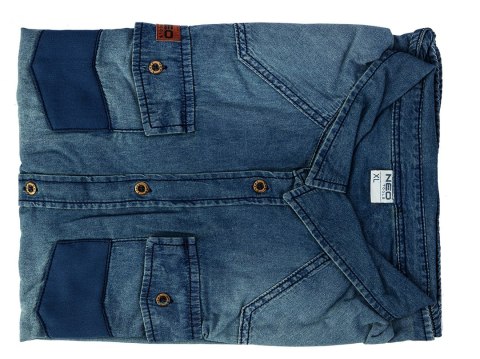 Koszula robocza DENIM, rozmiar XL