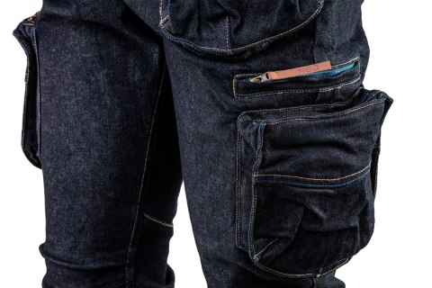 Spodnie robocze 5-kieszeniowe DENIM, rozmiar L
