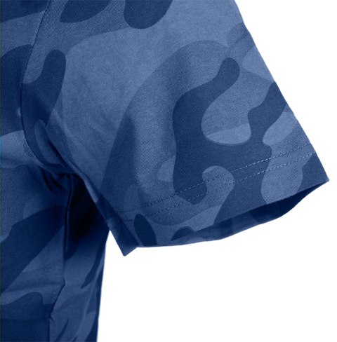 T-shirt roboczy Camo Navy, rozmiar S