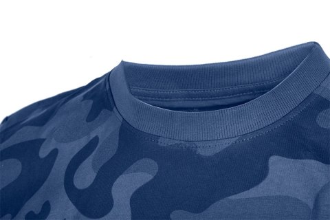 T-shirt roboczy Camo Navy, rozmiar S