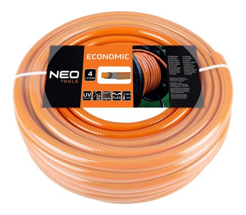 Wąż ogrodowy 3/4" x 30 m, 4-warstwowy NEO ECONOMIC