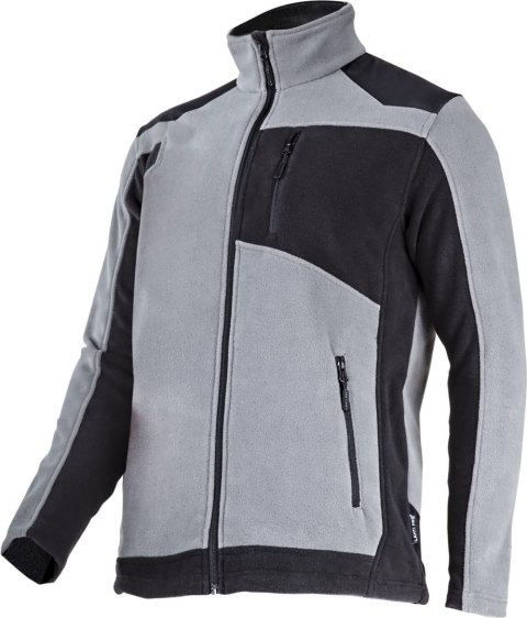 Bluza polar. ze wzmocnieniami szar.-czar., "l", ce, lahti