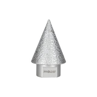 Frez diamentowy stożkowy, m14, proline