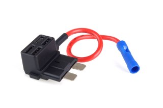 Adapter bezpiecznikowy dodatkowy bezpiecznik bajpas standard 20a amio-02334