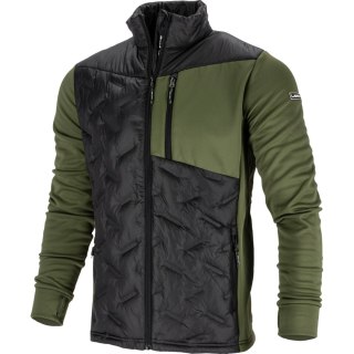 Bluza ocieplana czarno-zielona, "s", ce, lahti