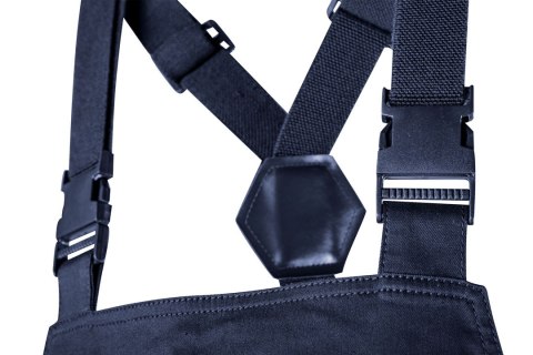 Ogrodniczki robocze Navy, rozmiar XXXL