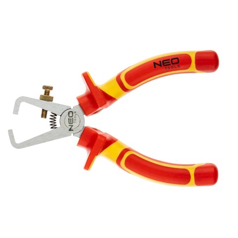 Szczypce do zdejmowania izolacji 160 mm, 1000V, CrV, polerowane