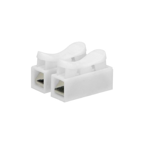 Złączka dwutorowa sprężynowa 2x2,5mm-, 10 sztuk