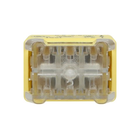 Złączka instalacyjna wciskana 6-przewodowa; na drut 0,75-2,5mm-; IEC 300V/24A; Blister 10 szt.