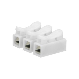 Złączka trzytorowa sprężynowa, 3x2,5mm-, 10 sztuk