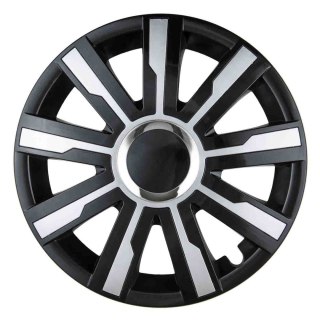 Kołpak samochodowy czarno srebrny mirage 16" cali