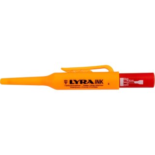 Marker do głębokich otworów 1mm czerwony lyra-ink