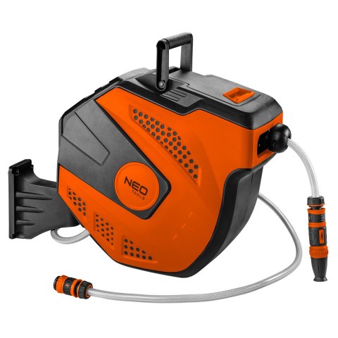 Wąż z automatycznym zwijaczem 1/2", 20 m +2m