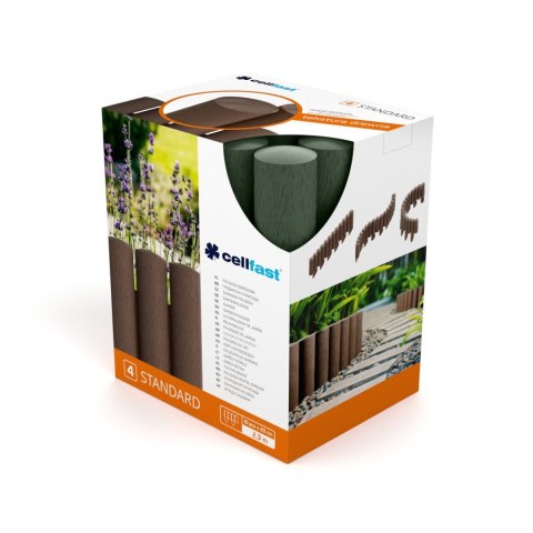 Palisada ogrodowa Cellfast Standard 4 zielona