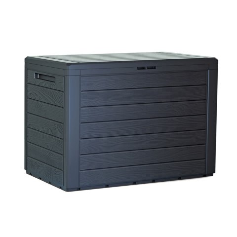 Skrzynia ogrodowa Woodebox 190L MBWL190 antracyt