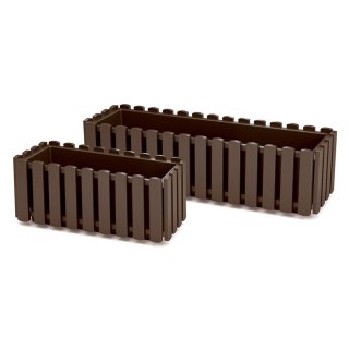 Skrzynka balkonowa Boardee Fencycase DDEF400 brązowa