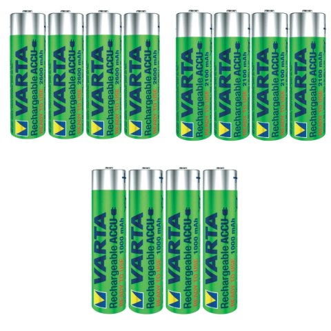 4x Akumulator R-06 R06 AA 1,2V 2600mAh Ready2use Varta