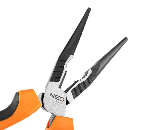 Szczypce wydłużone proste 40% FS 200 mm