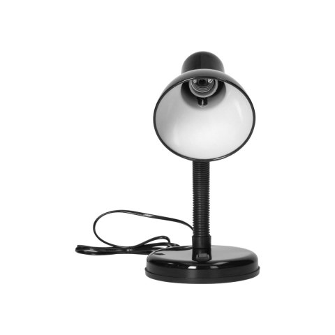 FUPI, lampa biurkowa, 10W, E27, stal + tworzywo, czarna
