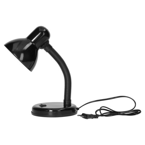 FUPI, lampa biurkowa, 10W, E27, stal + tworzywo, czarna