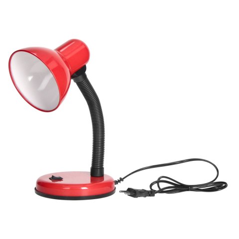 FUPI, lampa biurkowa, 10W, E27, stal + tworzywo, czerwona
