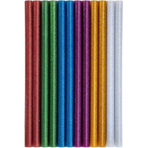 Klej w laskach brokat, 11mm, szt.12*200mm,karta,proline