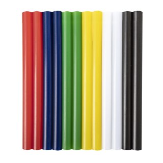 Klej w laskach kolor, 8mm, szt.12*100mm,karta,proline
