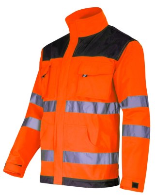 Bluza ostrzeg. czarno-pomarańczowa, "3xl", ce, lahti