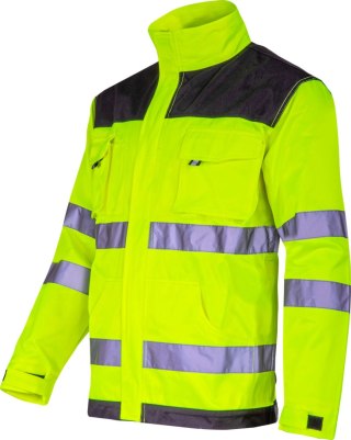 Bluza ostrzeg. czarno-żółta, "l", ce, lahti