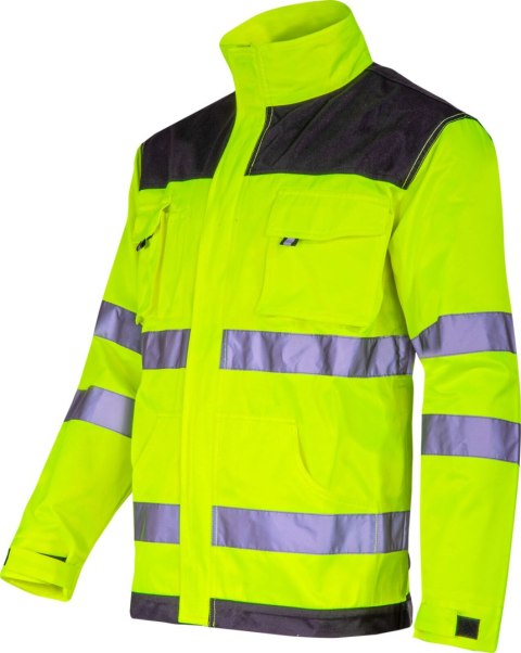 Bluza ostrzeg. czarno-żółta, "m", ce, lahti