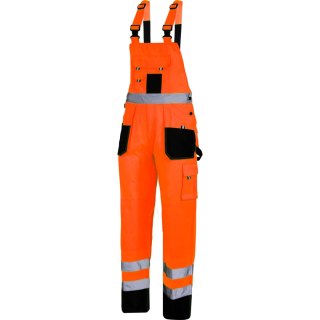 Ogrodniczki ostrzegawcze czarno-pomar., "2xl", ce, lahti