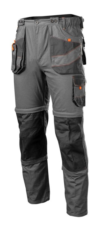 Spodnie robocze 6 w 1 COTTON Slim, 100% cotton, rozmiar XS