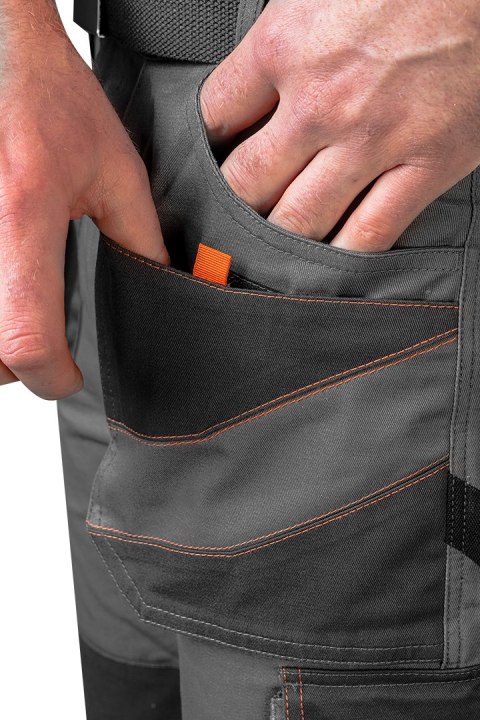 Spodnie robocze COTTON Slim, 100% cotton, rozmiar XL