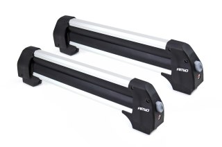 Bagażnik dachowy na narty snowboard krótki 570 mm ssr-01s amio-02590