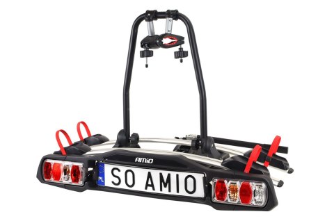 Bagażnik rowerowy samochodowy na hak - 2 rowery tbc-01/2 amio-02582