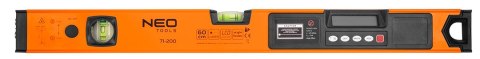 Poziomnica z wyświetlaczem elektronicznym 60 cm