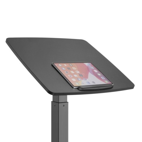Biurko / stolik do laptopa Maclean, regulacja wysokości, do pracy stojąco siedzącej, max wys 113cm, MC-892B