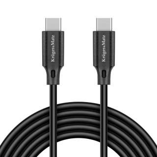 Kabel USB typu C - USB typu C 100 W 2,5 m Kruger&Matz Basic