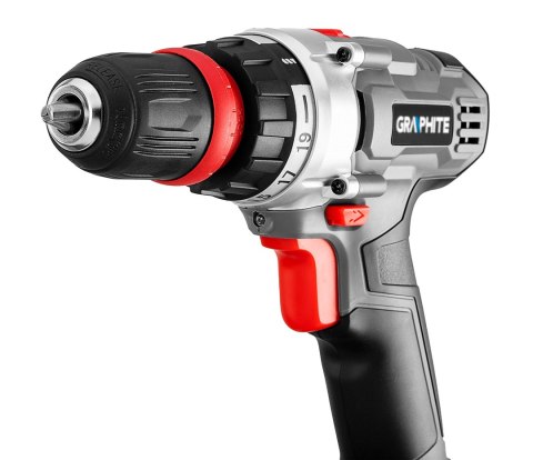 Wiertarko-wkrętarka akumulatorowa Energy+ 18V, zdejmowany uchwyt 10 mm, plus adapter kątowy i adapte