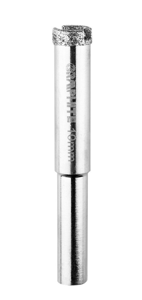 Wiertła diamentowe 5 - 12 mm z prowadnicą, zestaw 6 szt.