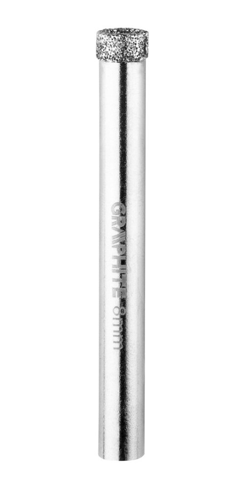 Wiertła diamentowe 5 - 12 mm z prowadnicą, zestaw 6 szt.