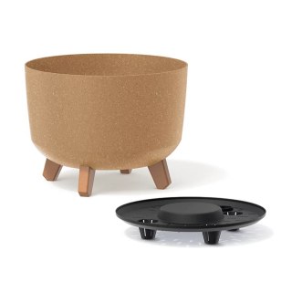 Doniczka Gracia Standard Eco Wood DGRL400W naturo eco