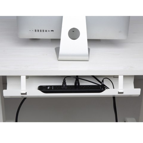 Organizer podbiurkowy Ergo Office, biały, ER-431 W