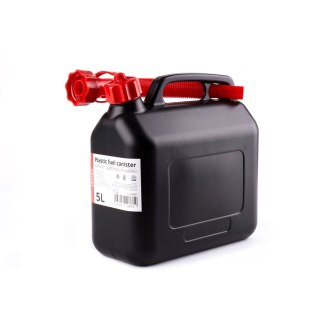 Kanister plastikowy, czarny 5l amio-02887