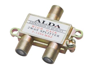 3102# Rozgałęźnik f: sat 2 way spliter alda
